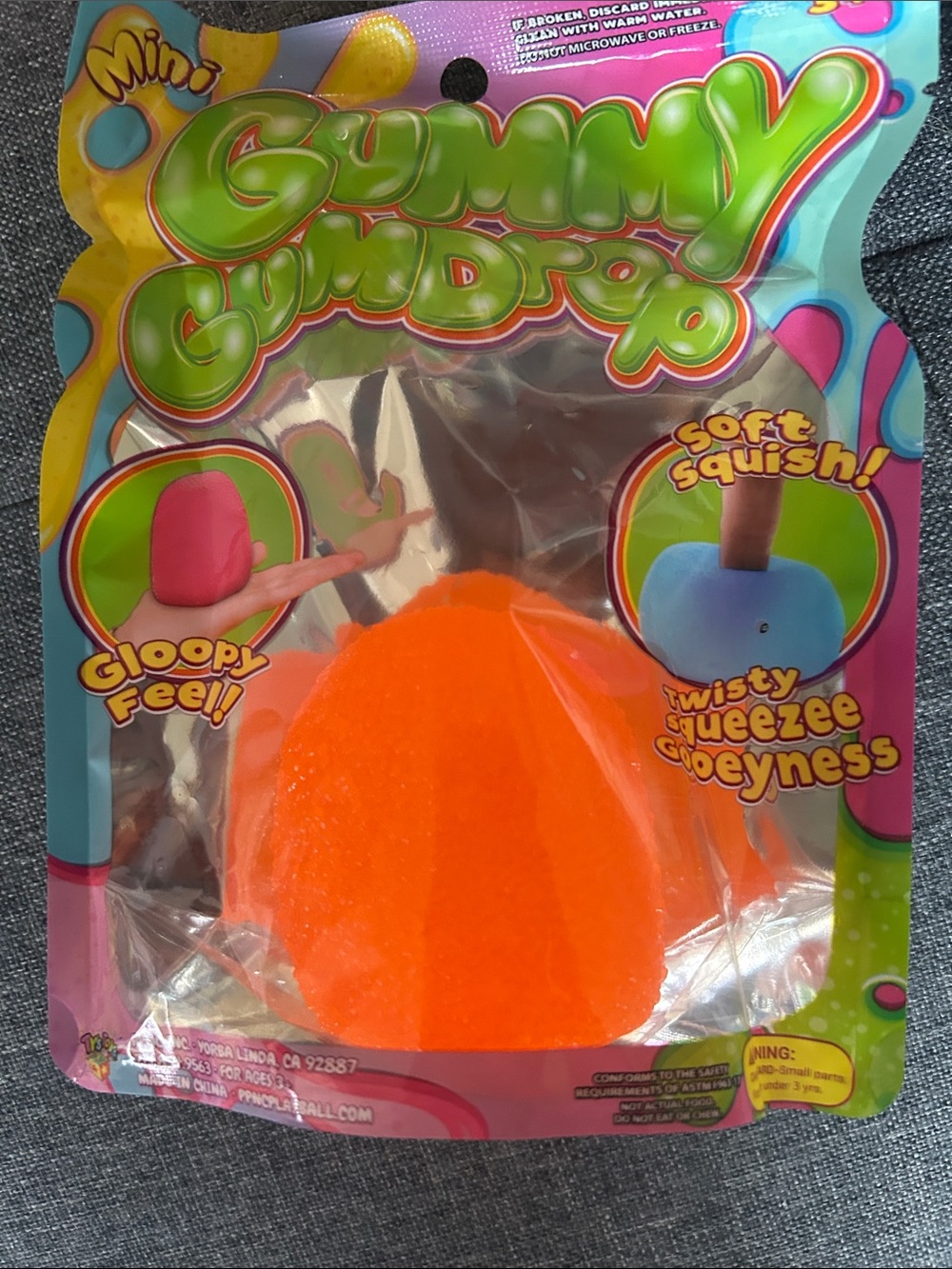 Mini Gummy Gumdrop Squishy